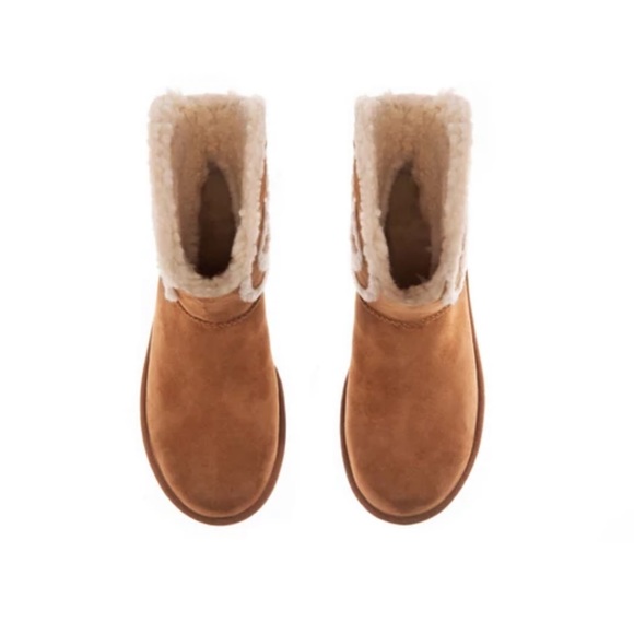 🆕UGG X TELFAR LIMITED EDITION CHESTNUT BROWN MINI TELFAR LOGO CLASSIC SHORT - Picture 13 of 14